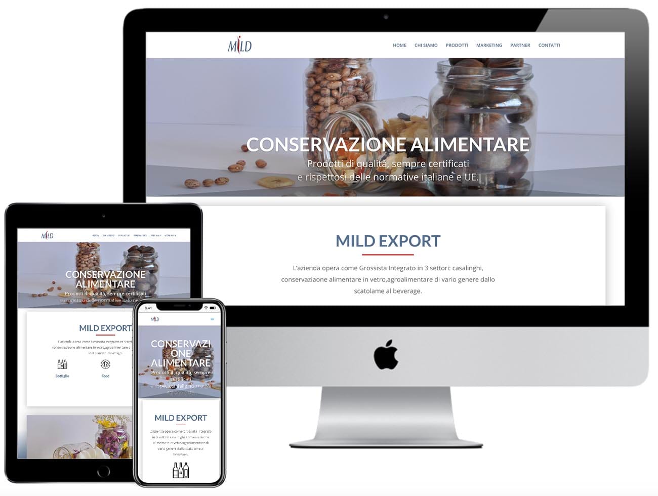 Sito One Page Semplice ed Efficace